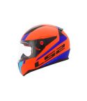 CASCO LS2 353 DRIVEWAY NARANJA MATE/AZUL