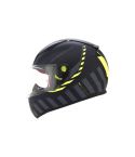 CASCO LS2 353 CODENAME NEGRO MATE/AMARILLO NEÓN