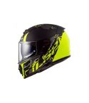 CASCO LS2 390 BREAKER FELINE NEGRO MATE/AMARILLO NEÓN