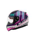 CASCO LS2 353 BREAKOUT BLANCO/MORADO