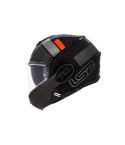 CASCO LS2 399 VALIANT PROX NEGRO MATE/GRIS/ROJO