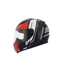 CASCO LS2 353 FLAG NEGRO BRILLANTE/ROJO/BLANCO