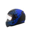 CASCO LS2 353 MAGMA NEGRO BRILLANTE/AZUL