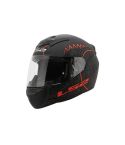 CASCO LS2 352 TAKAROA NEGRO MATE/ROJO