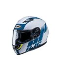 CASCO HJC CS-15 MYLO GRIS BRILLANTE/AZUL