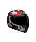 CASCO BELL QUALIFIER DLX MIPS TORQUE NEGRO MATE/BLANCO/ROJO