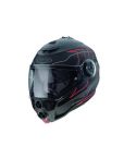 CASCO CABERG DROID BLAZE NEGRO MATE/ROJO NEÓN