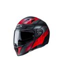 CASCO HJC I70 REDEN NEGRO MATE/ROJO/GRIS