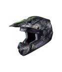 CASCO HJC CS-MX II SAPIR NEGRO MATE/AMARILLO NEÓN