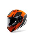 CASCO AIROH VALOR WINGS NARANJA NEÓN/NEGRO MATE