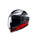 CASCO HJC F70 TINO NEGRO/BLANCO/ROJO