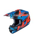 CASCO HJC CS-MX 2 MADAX NEGRO MATE/ROJO/AZUL