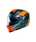 CASCO HJC RPHA 70 DEBBY NEGRO MATE/NARANJA NEÓN