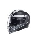 CASCO HJC I90 DAVAN NEGRO MATE/BLANCO