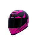 CASCO SPARTAN EAGLE SV FIERCE NEGRO/MORADO