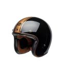 CASCO BELL CUSTOM 500 RALLY NEGRO BRILLANTE/BRONCE