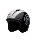 CASCO BELL CUSTOM 500 DLX ACE CAFE 59 NEGRO BRILLANTE/BLANCO