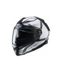 CASCO HJC F70 DEVER BLANCO/NEGRO