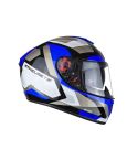 CASCO MT BLADE 2 SV FINISHLINE AZUL/NEGRO/GRIS