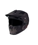 CASCO MT STREETFIGHTER SV DARKNESS NEGRO MATE/GRIS