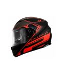 CASCO LS2 320 STREAM LEVEL NEGRO MATE/ROJO