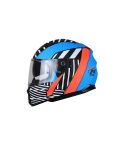 CASCO LS2 320 STREAM DARKNESS AZUL/NARANJA NEÓN