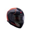 CASCO SPARTAN GECKO BEKOG SV NEGRO/GRIS/NARANJA MATE