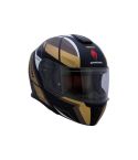 CASCO SPARTAN GECKO ROCKET SV DORADO/NEGRO MATE