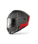 CASCO AIROH SPARK CIRCUIT NEGRO MATE/ROJO