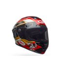 CASCO BELL STAR MIPS ISLE OF MAN NEGRO BRILLANTE/DORADO/ROJO