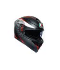 CASCO AGV K5 S MULTI THUNDER NEGRO MATE/BLANCO/ROJO