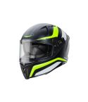 CASCO CABERG AVALON BLAST SV NEGRO MATE/BLANCO/AMARILLO NEÓN