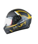 CASCO SHAFT PRO 545 HUNTER RAY NEGRO MATE/DORADO TL L