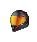 CASCO NEXX X.R2 CARBON ZERO NEGRO MATE/ROJO