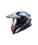 CASCO LS2 MX701 EXPLORER FRONTIER NEGRO BRILLANTE/AZUL