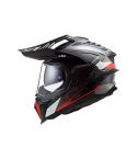 CASCO LS2 MX701 EXPLORER FRONTIER TITANIO/ROJO