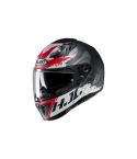 CASCO HJC I70 RIAS NEGRO MATE/ROJO/BLANCO