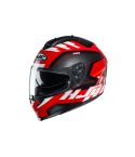 CASCO HJC C70 KORO ROJO BRILLANTE/NEGRO