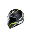 CASCO HJC C70 TROKY NEGRO MATE/AMARILLO NEÓN