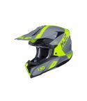 CASCO HJC I50 ERASED GRIS MATE/AMARILLO NEÓN