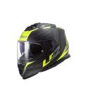 CASCO LS2 800 STORM NERVE NEGRO MATE/AMARILLO NEÓN