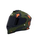 CASCO X-SPORTS V151 SWAMP VERDE/NARANJA MATE