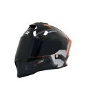 CASCO X-SPORTS V151 ORIGEN NEGRO/NARANJA BRILLANTE