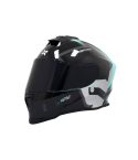 CASCO X-SPORTS V151 ORIGEN NEGRO/MENTA BRILLANTE