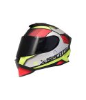 CASCO X-SPORTS V151 LEXOT NEGRO/AMARILLO NEÓN/ROJO MATE