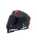 CASCO X-SPORTS V151 ELEMENTI GRIS/ROJO MATE