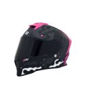 CASCO X-SPORTS V151 ELEMENTI NEGRO/ROSADO MATE