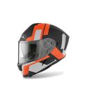 CASCO AIROH SPARK SHOGUN NEGRO MATE/NARANJA