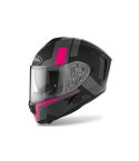 CASCO AIROH SPARK SHOGUN NEGRO MATE/ROSADO