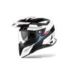 CASCO AIROH COMMANDER SKILL SV BLANCO BRILLANTE/NEGRO